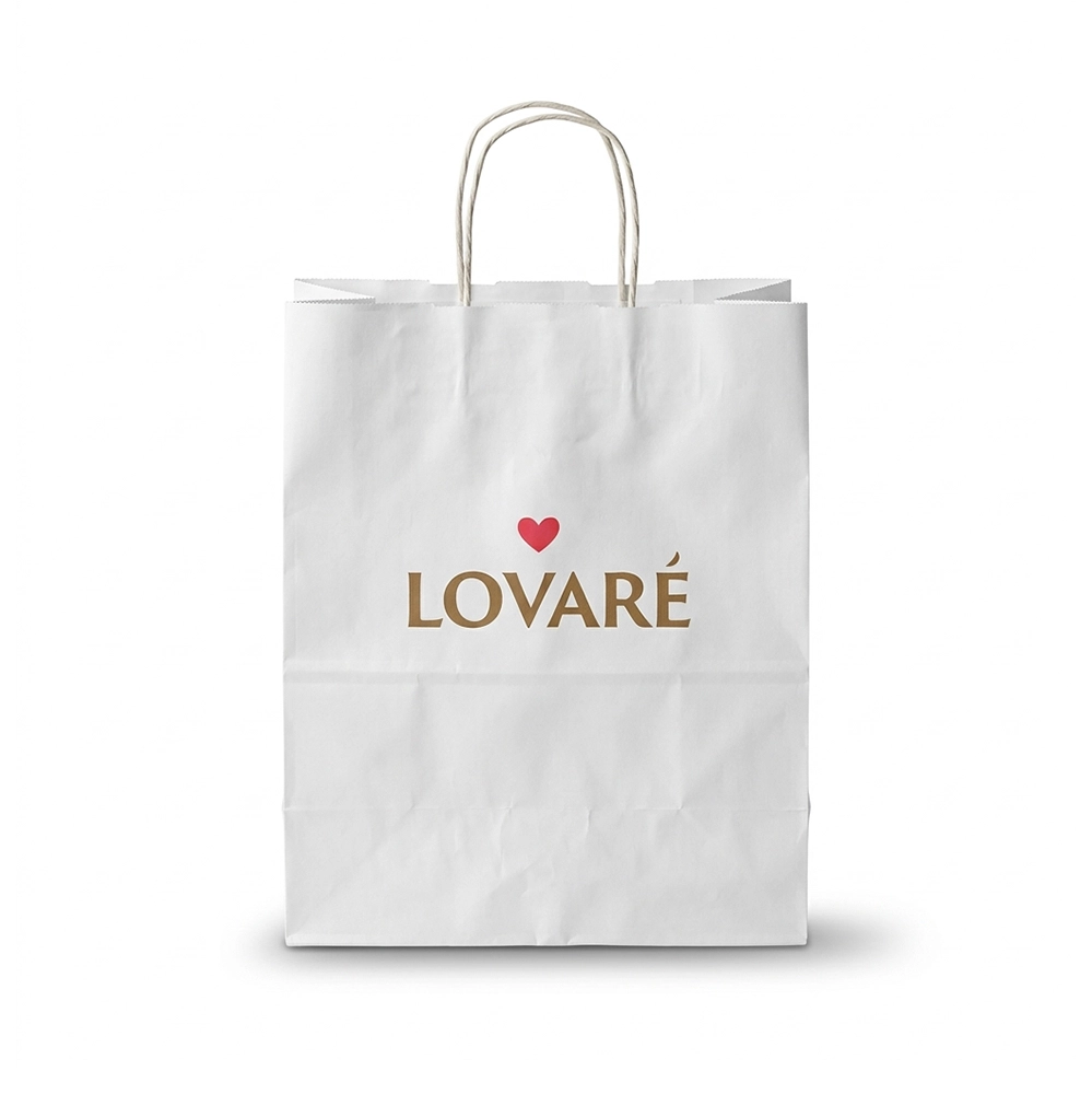 подаръчна чанта LOVARE, хартиена чанта LOVARE, подаръчна торбичка, чанта за подарък, опаковка за подарък, подаръчна опаковка, чанта за чай, LOVARE подарък, подарък с чай, оригинална чанта LOVARE